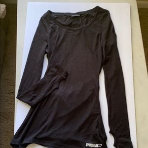 GYMSHARK Open Cross Back Long Sleeve